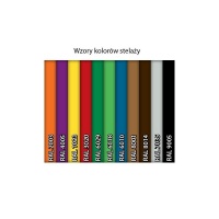 Wzory kolorów stelaży