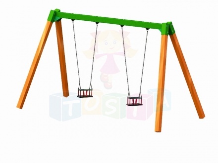 Huśtawka podwójna pampers