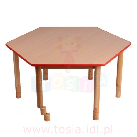 Stół sześciokątny FILIP